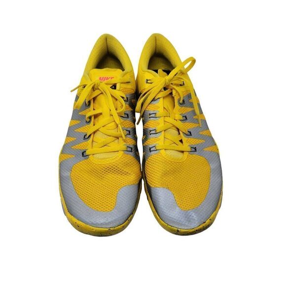 Nike Mens Free 5.0 Tr Size 12 803218-991 Neon Yellow Running Athletic Sneakers - Picture 2 of 14